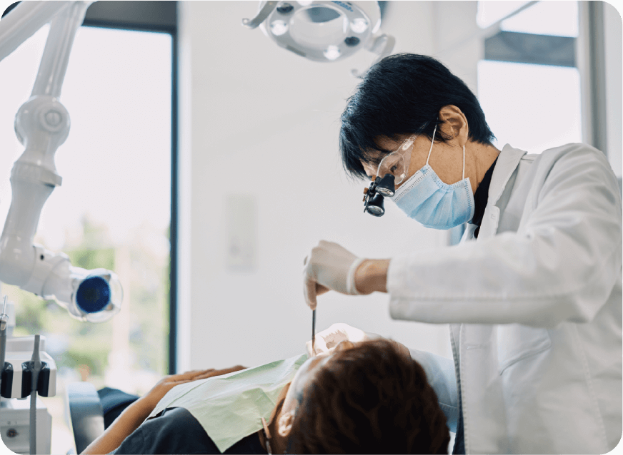 定期検診（虫歯と歯周病のコントロール）